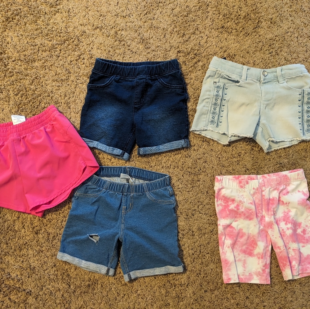 Lot of Size 5 girls shorts